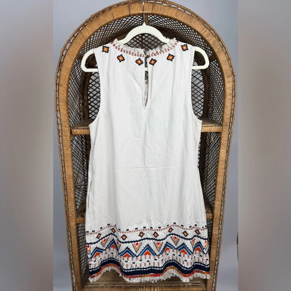 Anthropologie Akemi + Kin Reagan Embroidered Shift Dress Size 10 NWT - Picture 6 of 8